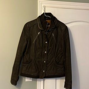 Danier suede leather jacket